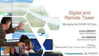 Digital and Remote Tower- Managing the COVID-19 Crisis