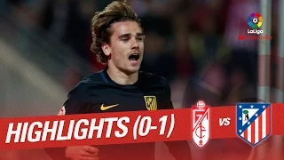 Highlights Granada CF vs Atlético de Madrid (0-1)