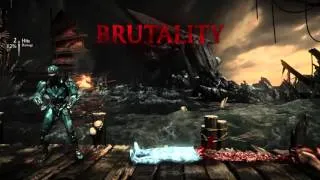 Mortal Kombat XL - Triborg (Cyber Sub-Zero) Brutality