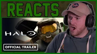 Halo TV Series - Official Trailer (Royal Marine Reacts)