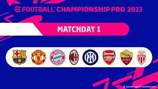 eFootball™ Championship Pro 2023 | Regular League - Day 1