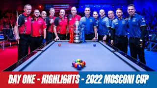 Day One | Highlights | 2022 Mosconi Cup