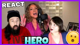 VOCAL COACHES REACT: MARIAH CAREY - HERO (LIVE AT HOME TRIBUTE)