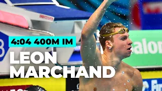 LEON MARCHAND | Is the Michael Phelps 400m IM World Record About To Go?