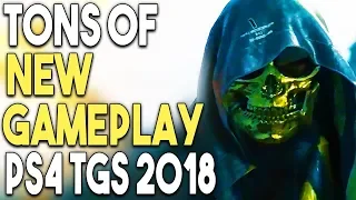 TONS of NEW Gameplay of Upcoming PS4 Games at TGS 2018! GREAT PS4 Game Deal!