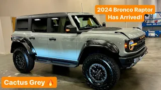 2024 Ford Bronco Raptor has ARRIVED!!! Cactus Grey with Carbon Fiber Package! ✅