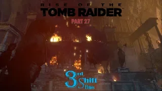 Rise of the Tomb Raider walk through part 27 (Flooded Archives)