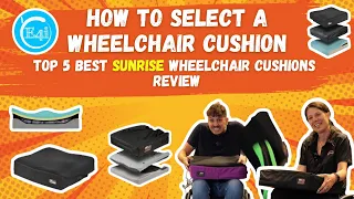 HOW TO CHOOSE A WHEELCHAIR CUSHION!! Top 5 Best Sunrise Wheelchair Cushions REVIEW