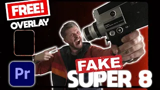 How to FAKE SUPER 8 - *FREE OVERLAY*