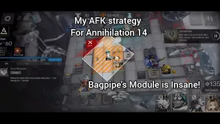 Arknights Annihilation 14 - AFK strategy ft. Ifrit, Horn and Ethan