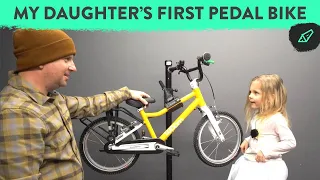 My Daughter's First Pedal Bike - Building up her Woom 3