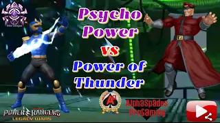 Threatcon A♠ Spades as M. Bison in Power Rangers: Legacy Wars mobile game