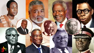 23 DEAD GHANAIAN PRESIDENT & THEIR VICE, THEIR AGE, POSITIONS, YEARS IN THE OFFICE, DATE OF BIRTH &