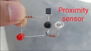 DIY Proximity sensor OR IR module circuit with one Transistor | Electro Fever