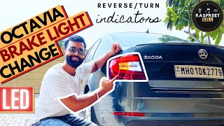 Skoda Octavia Brake Light Change | Reverse/Turn Indicators