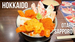 Traveling Hokkaido: Sapporo, Otaru, lots of snow and delicious food | Japan Vlog