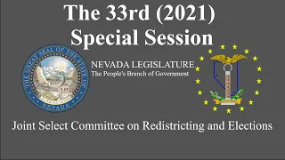 11/12/2021 - Joint Meeting of the Assembly Select Committee on Redistricting and Elections and Senat