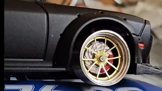 Turbo Racing C75 CONVERSION to DRIFT ALU RIMS 1:76 RC Dodge Challenger | How-to?