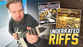 5 Bolt Thrower HEAVY & EASY RIFFS! (W/ TABS)