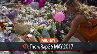 Manchester crowd sings 'Don't Look Back in Anger' after attacks