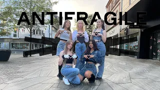 [KPOP IN PUBLIC DENMARK, ONE TAKE+INTRO] LE SSERAFIM (르세라핌) -''ANTIFRAGILE'' Dance cover by 7.4 teen