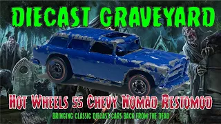 Hot Wheels 55 Chevy Nomad Restomod
