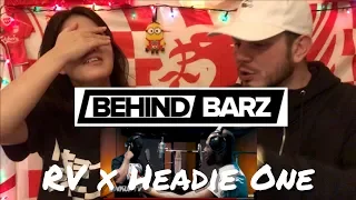 RV x Headie One - Behind Barz | REACTION to UK RAP Link Up TV