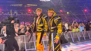 WrestleMania 38 - The Miz & Logan Paul - Entrance