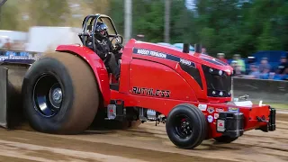 Tractor Pulling 2024: Light Limited Super Stock Tractors. Falmouth, Ky