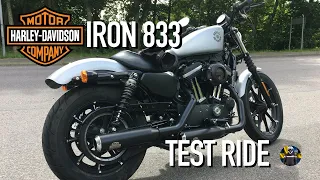 New Harley Davidson Sportster 883 Iron First Ride Review