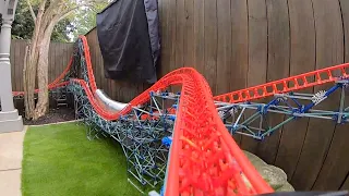 Magnum XL-300: POV (Backyard K'nex Rollercoaster)