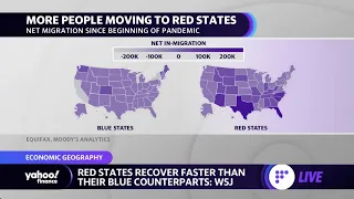 The ‘biggest reason why’ more Americans are moving to Republican-leaning states: Economist