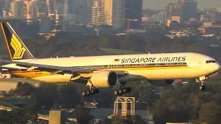 The BEST HEAVY Landing was.. | Landings A380 B747 B777 | Sydney Airport Plane Spotting