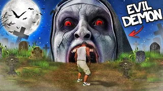 FRANKLIN Finds An EVIL MONSTER DEMON In GTA 5 (Scary)