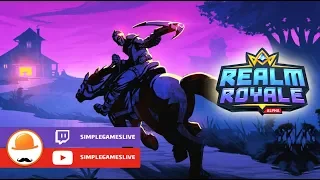 Realm Royale | Седлайте лошадей!  Стрим SimpleGamesLive