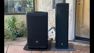 Speaker SHOOTOUT Showdown JBL EON710 VS Turbosound iP300 Which is the best $500 Portable PA?