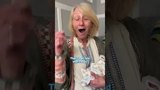 Gran's Surprise Twins Reaction 😲👶