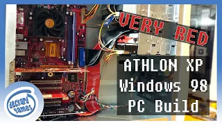 AMD Athlon XP DOS/Windows 98 (Very Red) PC Build