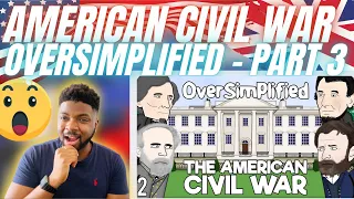 🇬🇧BRIT Reacts To THE AMERICAN CIVIL WAR - OVERSIMPLIFIED PART 3!