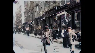 1911 -  New York City 4k Colorized