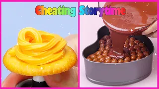 😰 Cheating Storytime 🌈 Satisfying Cheese Chocolate Cake Decorating Recipe