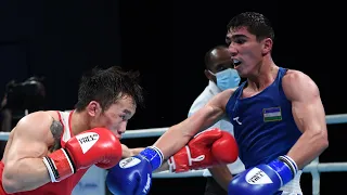 Abdumalik Khalokov (UZB) vs. Erdenebat Tsendbaatar (MGL) Asian Championships 2021 SF’s (60kg)