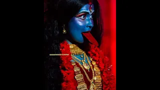 mahakali makeup look done by me Mousumi Debnath #Mousumi_makeover #Mousumi Debnath #makeup_artist_me