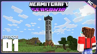 TOWER OF THE DOG! | HermitCraft 10 | Ep 1