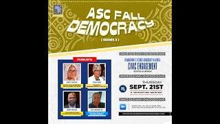 Reimagining Electoral Democracy in Africa: Civic Engagement 2023 (Series III)