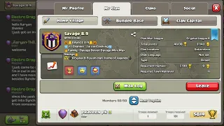 Savage 8.9 th9 legend league friendly battle defense| #shorts #clashofclans #legendleaguepushing