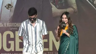 Dhanya Ramkumar & Diganth Manchale  speaking about Judgement movie