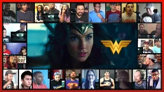 WONDER WOMAN Comic-Con Trailer Reaction's Mashup (30 people)