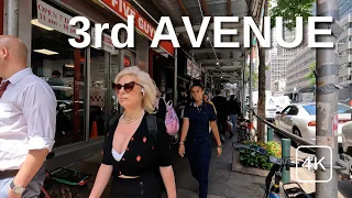 NEW YORK CITY Walking Tour [4K] 3rd AVENUE