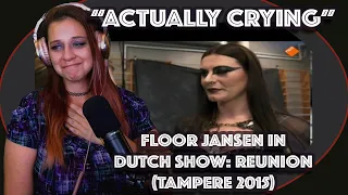 Bartender Reacts *Actually Crying* Floor Jansen in Dutch Show Reunion (Tampere 2015)